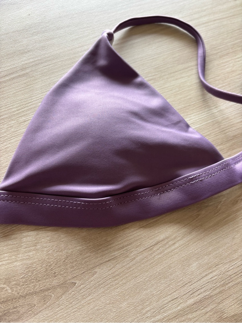 Lilac Triangle Bikini Set - Picture 2 of 2
